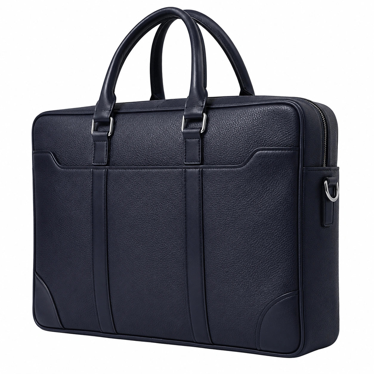 Sacoche pour ordinateur portable bleu marine 15 pouces
