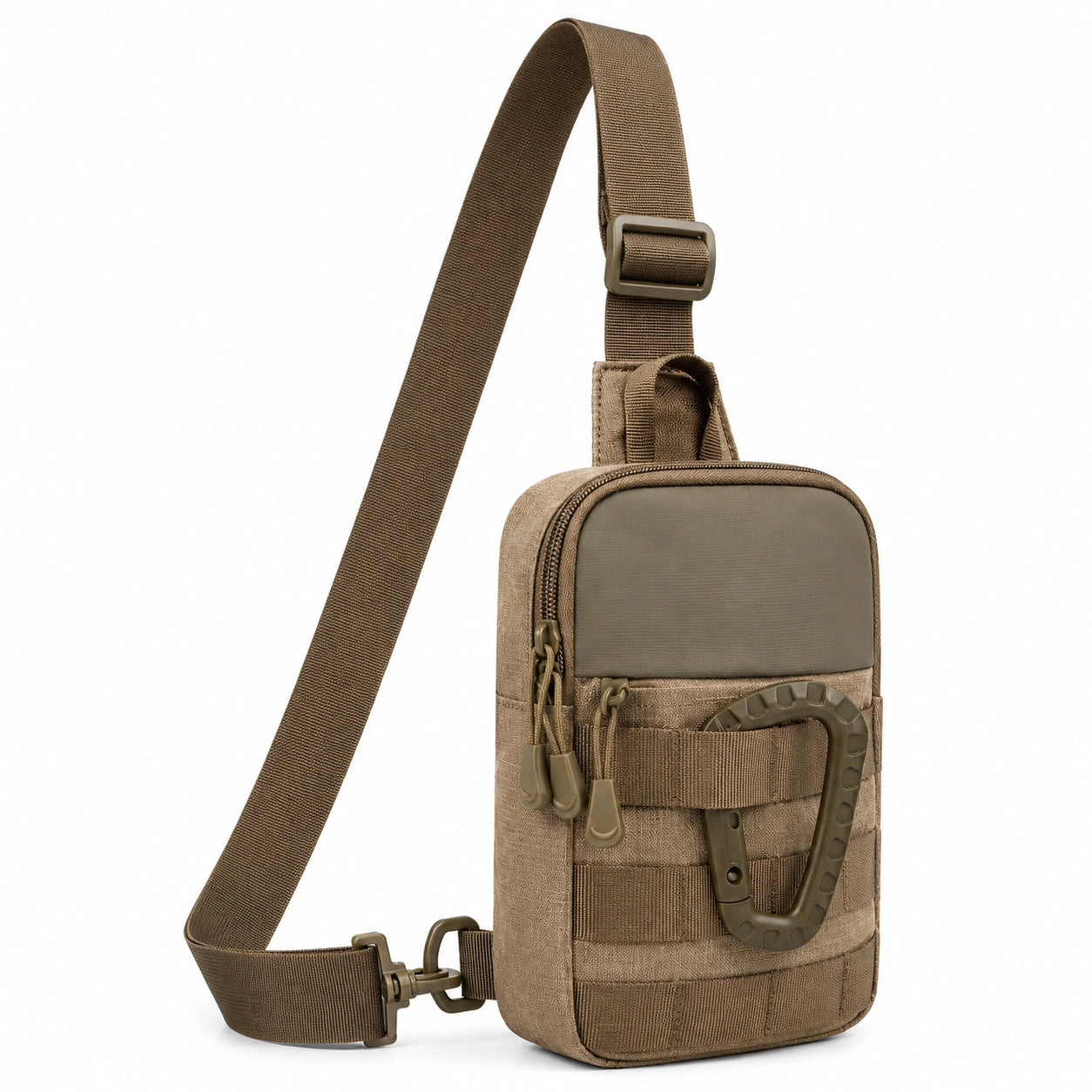 Sac bandoulière tactique imperméable kaki
