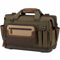 Sac à outils multifonction kaki et marron 45cm